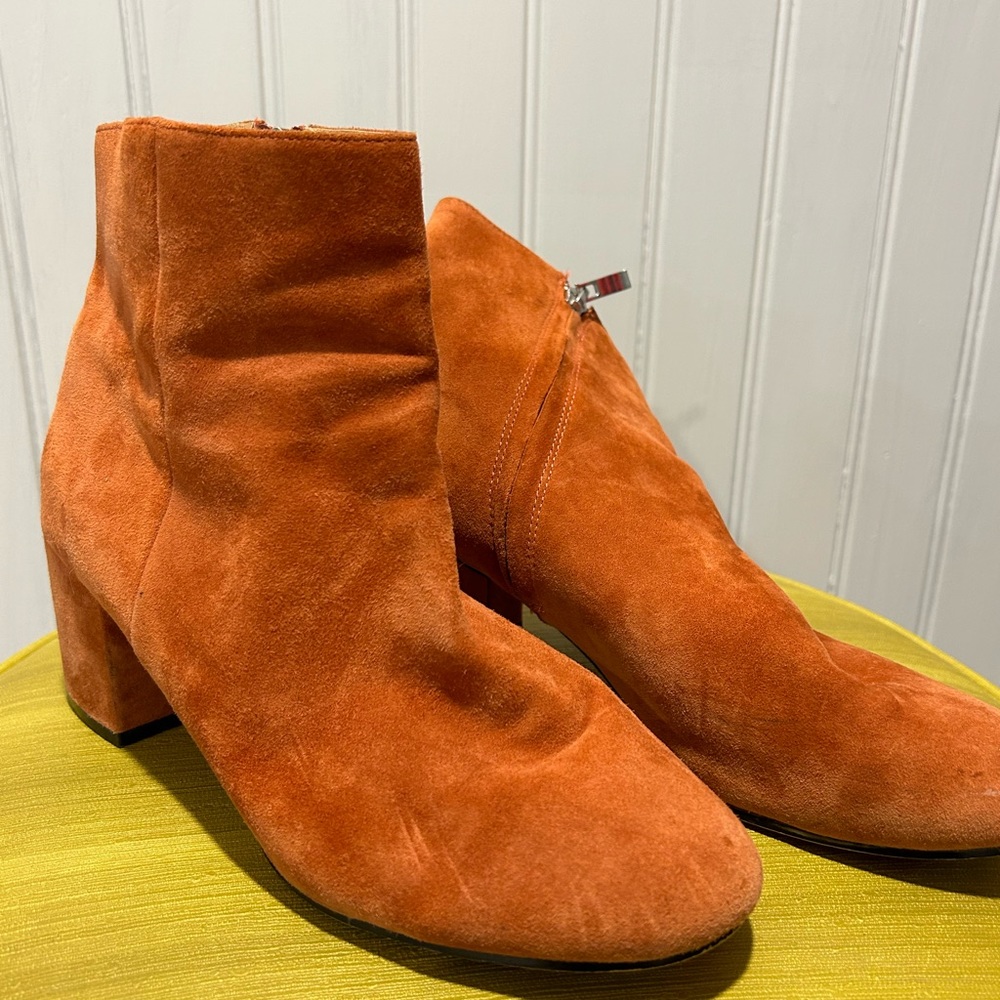 Mod Suede Booties